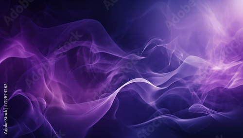 Abstract Curve Motion: Blue Light Purple Pattern, Backgrounds Flowing