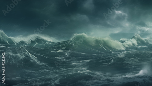 stormy sea background © dip