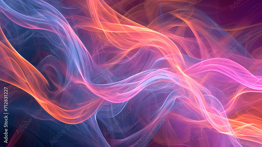 digital art illustration of translucent energy wave lines in a dynamic pattern background digital art illustration of translucent energy wave lines in a dynamic pattern background