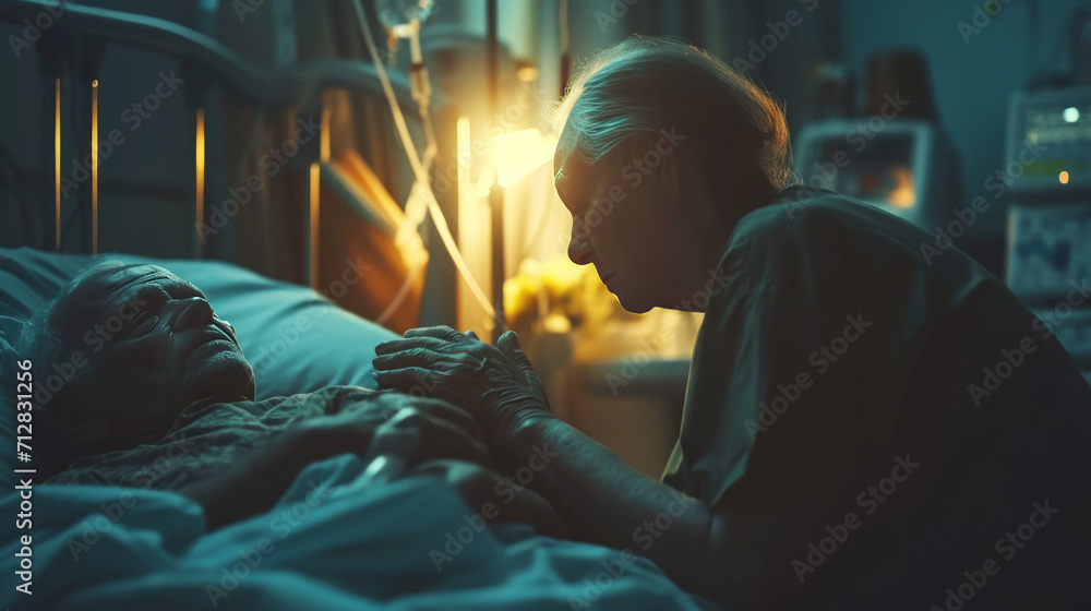 Obraz premium Support for patients after surgery.