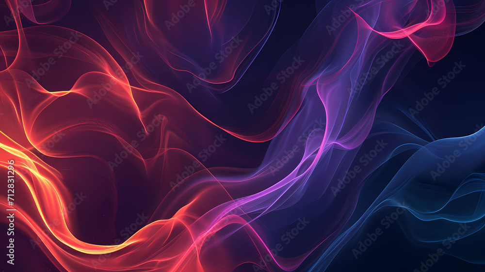futuristic abstract illustration background with dynamic design