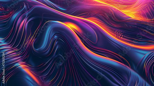 futuristic abstract backgrounds with lines and waves design