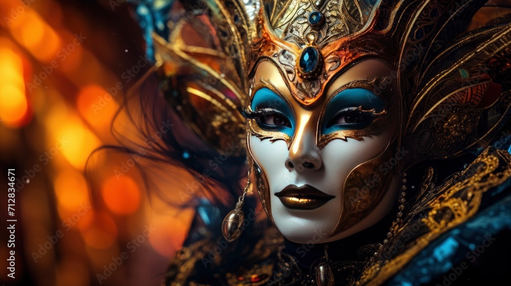Carnival background , photography - generative ai Carnival background , photography - generative ai