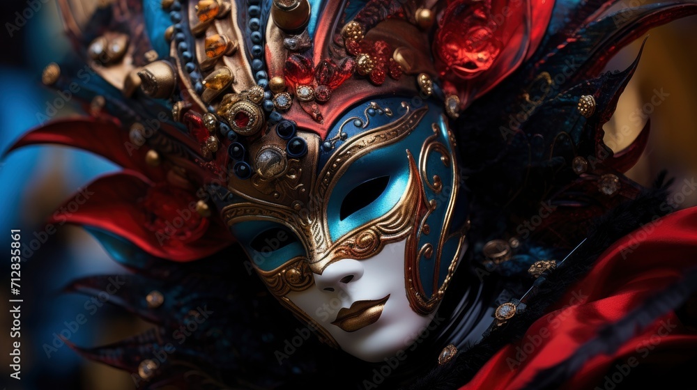 Carnival background , photography - generative ai Carnival background , photography - generative ai