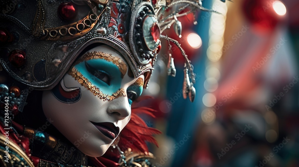 Carnival background , photography - generative ai