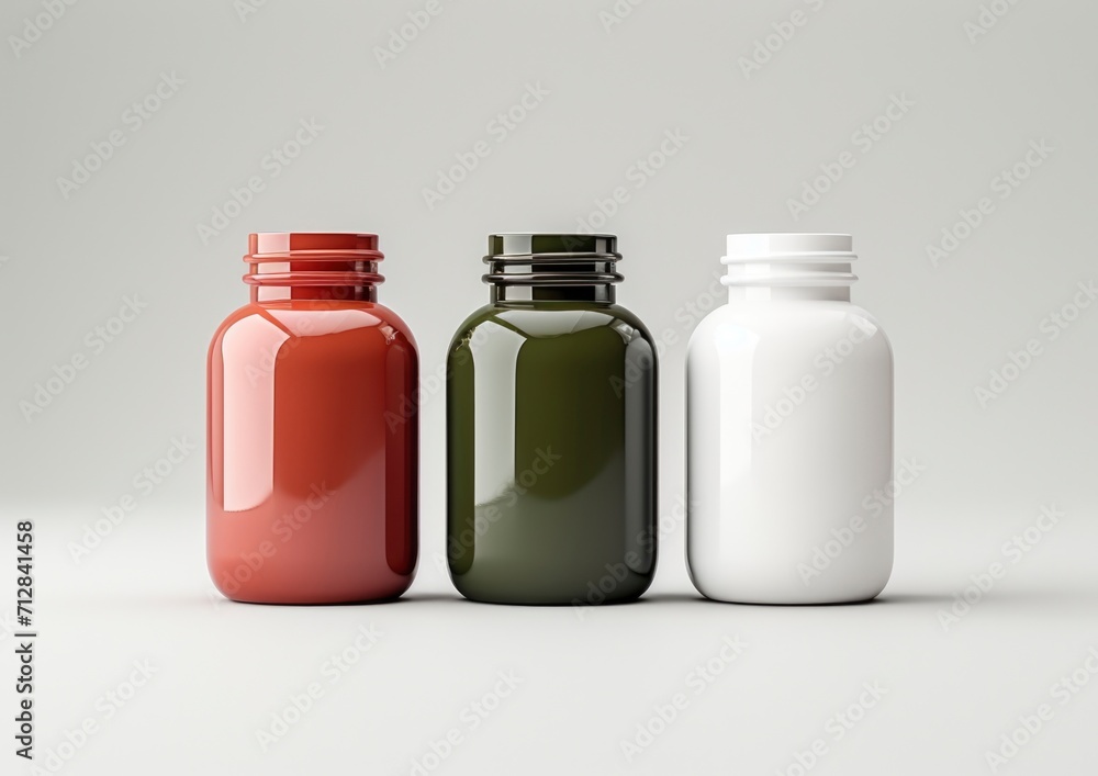 3d rendering of medicine bottle 3d rendering of medicine bottle