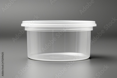 3d rendering of transparent jar