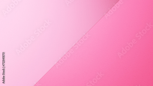 2枚のざらざらした質感のピンクの背景。3D（横長）