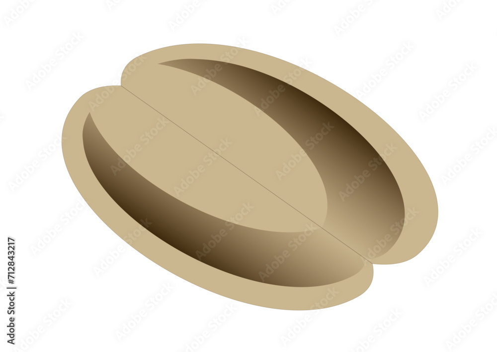Illustration of a white coffee isolated on a white background Illustration of a white coffee isolated on a white background