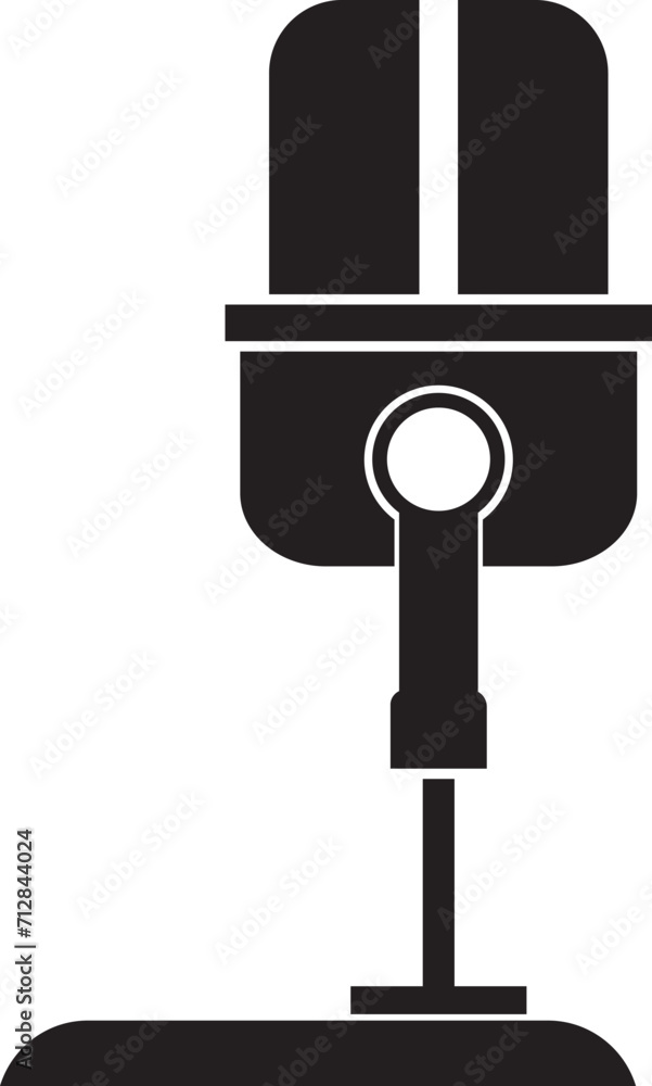 Podcast microphone icon vector element Podcast microphone icon vector element