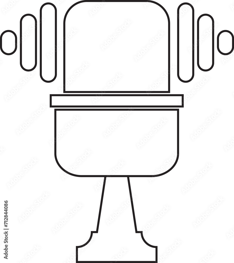 Podcast microphone icon vector element Podcast microphone icon vector element
