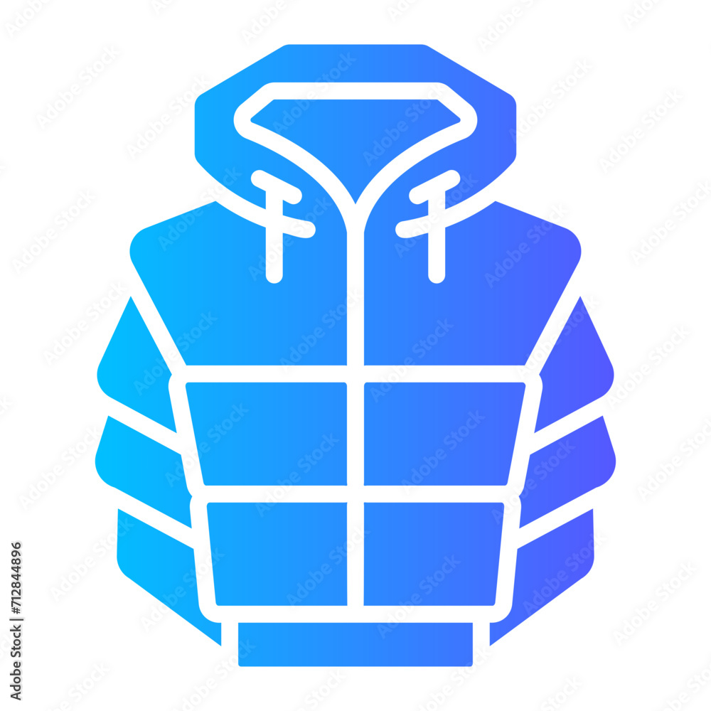 jacket Gradient icon