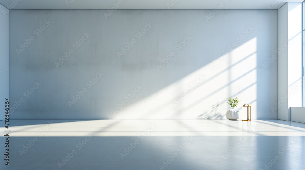 White empty room interior with window and sunlight. Abstract texture for website, business, print design template for design with copy space. White empty room interior with window and sunlight. Abstract texture for website, business, print design template for design with copy space.