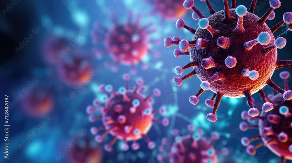 Nanotechnology in antimicrobial coatings solid color background Nanotechnology in antimicrobial coatings solid color background