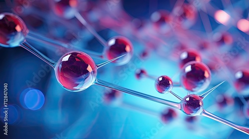 Nanotechnology in antimicrobial coatings solid color background