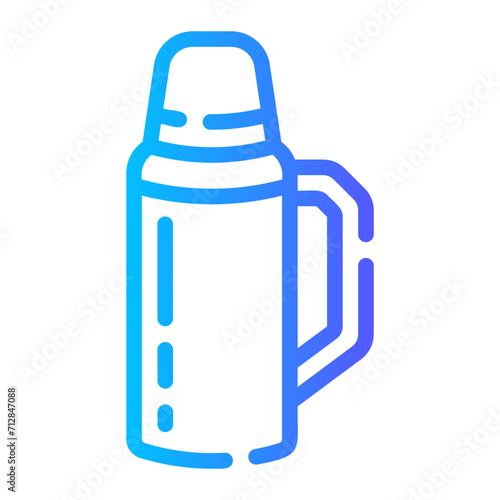 thermo Line Gradient Icon