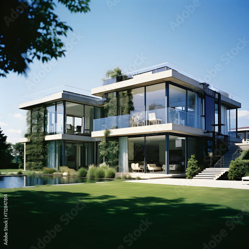 Exquisite Display of Luxury & Comfort: DD Dream Home Showcased Against Picturesque Landscape © Ollie