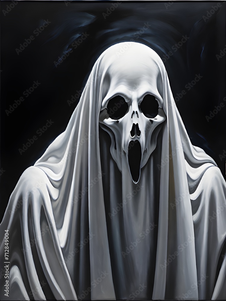 white skull with black eyes. halloween holiday. white skull with black eyes. halloween holiday.