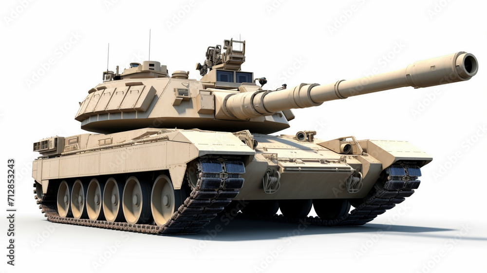 Naklejka premium War tank