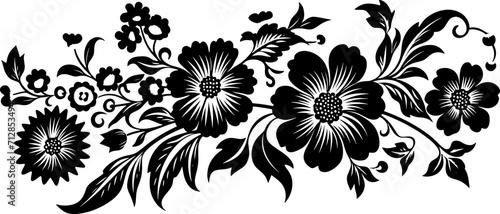 flowers isolated background