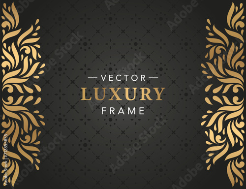 Fotografia Luxury and elegant vector javanese batik pattern template