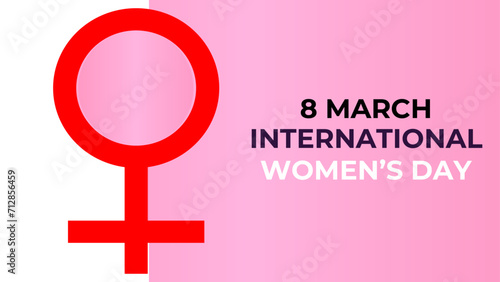 8 march international women's day concept. happy women's day, can use for, landing page, template, ui, web, mobile app, poster, banner, flyer, brochure, backdrop, background. vector illustration