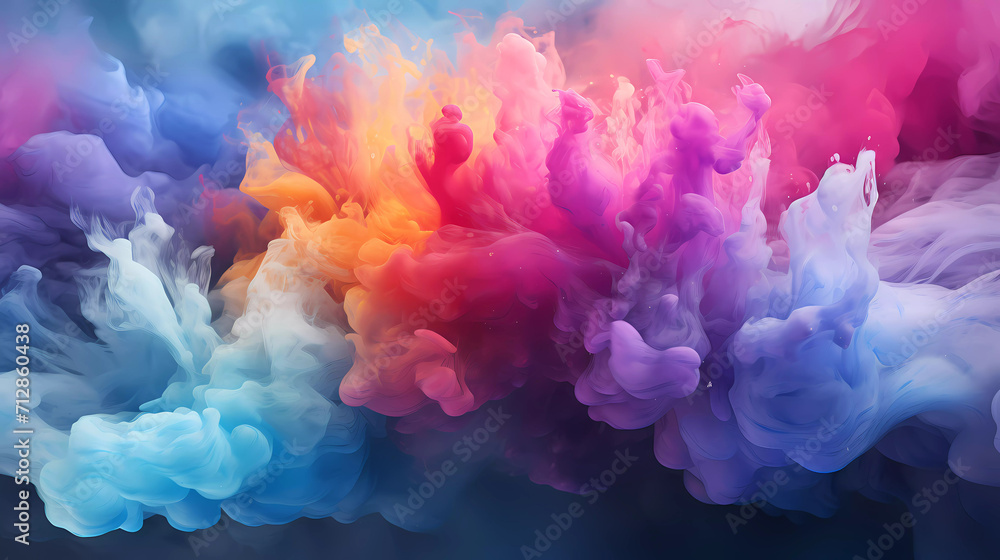 Abstract watercolor paint background illustrations