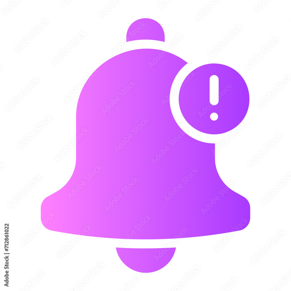 alert Gradient icon