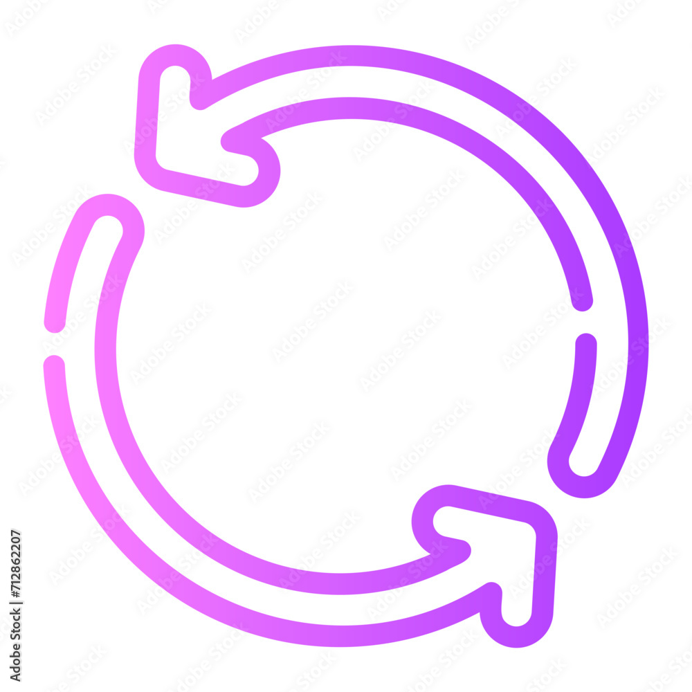 refresh Line Gradient Icon refresh Line Gradient Icon