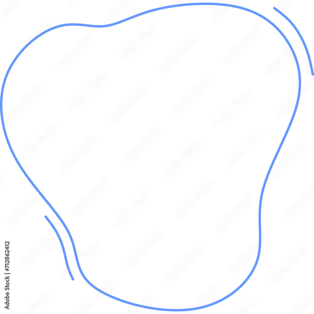 Outline Blob Shape Outline Blob Shape
