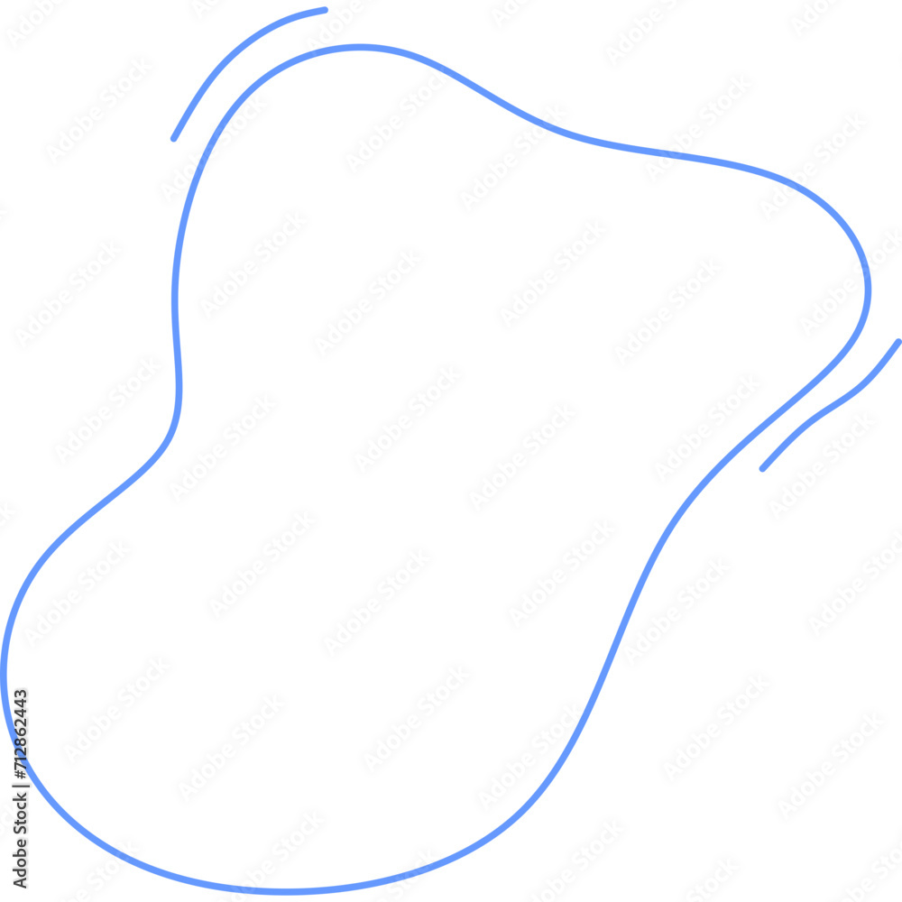 Outline Blob Shape Outline Blob Shape