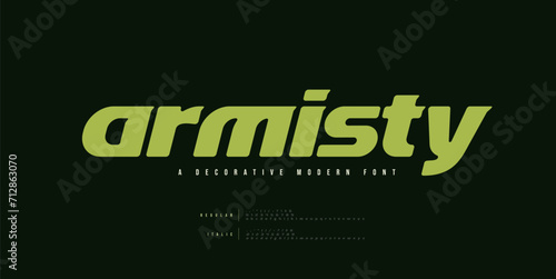 Abstract Sport Modern Italic Logo Alphabet Font. Typography sport decorative fonts for technology, digital, movie branding logos. vector illustration  .eps
Sport Modern Italic Logo Alphabet Font. Typo