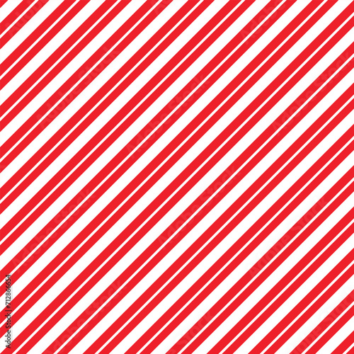 abstract seamless minimalistic white diagonal line pattern on red.