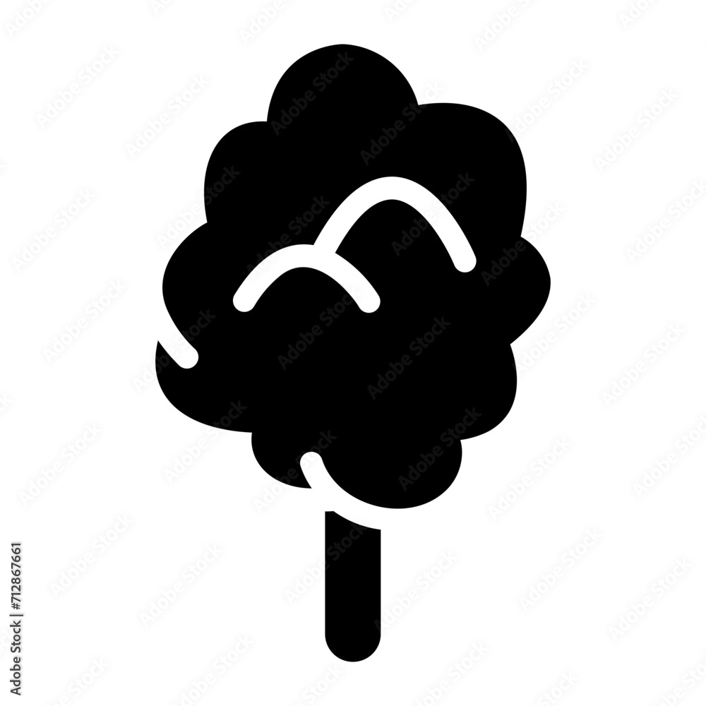 cotton candy Solid icon
