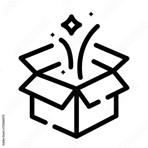 magic box Line Icon