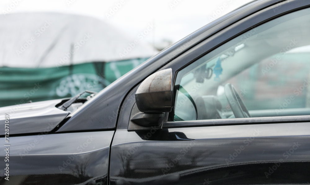 car mirror reflecting past, present, and future, symbolizing the journey of life and the pursuit of dreams car mirror reflecting past, present, and future, symbolizing the journey of life and the pursuit of dreams