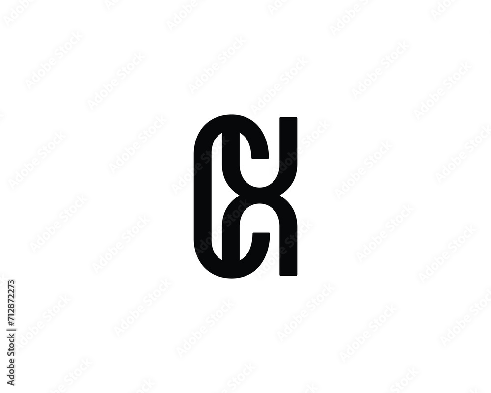 CX Logo design vector template CX Logo design vector template