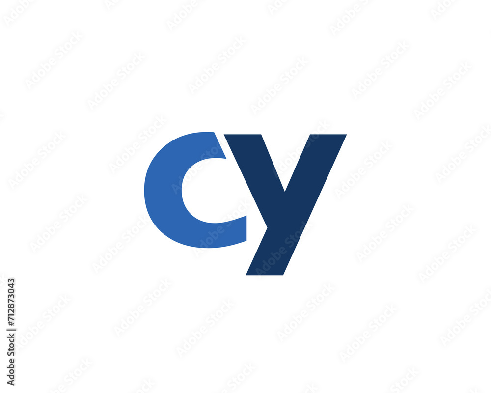 CY Logo design vector template CY Logo design vector template