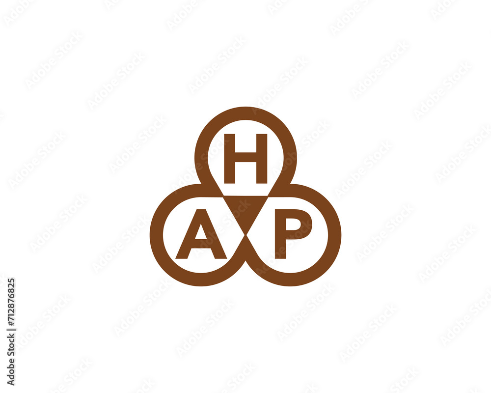 AHP Logo design vector template AHP Logo design vector template