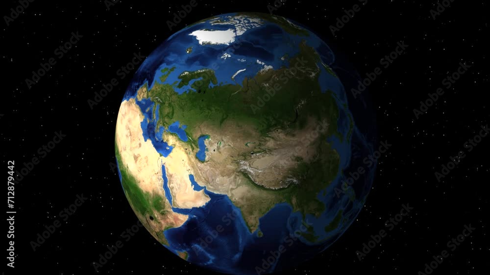 Zooming Into Germany from Space Zooming Into Germany from Space