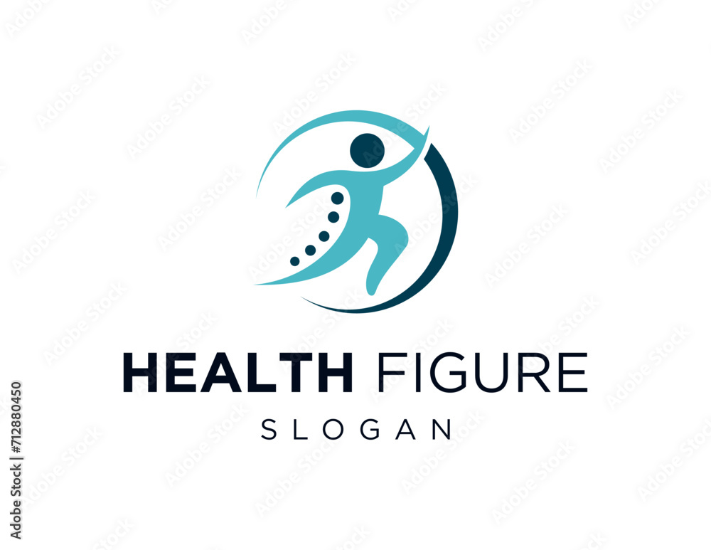 The logo design is about Health Figure and was created using the Corel Draw 2018 application with a white background. The logo design is about Health Figure and was created using the Corel Draw 2018 application with a white background.