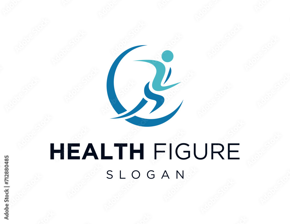 The logo design is about Health Figure and was created using the Corel Draw 2018 application with a white background. The logo design is about Health Figure and was created using the Corel Draw 2018 application with a white background.
