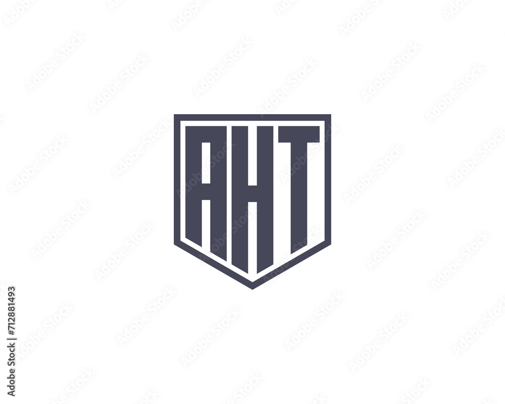 AHT Logo design vector template AHT Logo design vector template