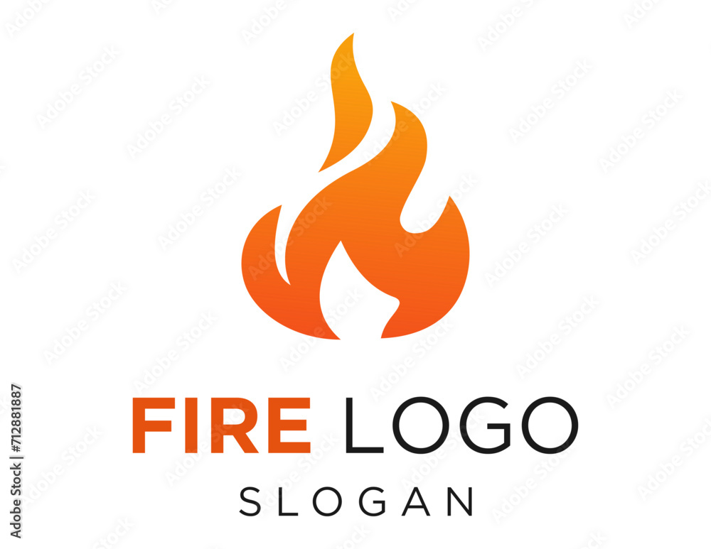 The logo design is about Fire and was created using the Corel Draw 2018 application with a white background. The logo design is about Fire and was created using the Corel Draw 2018 application with a white background.
