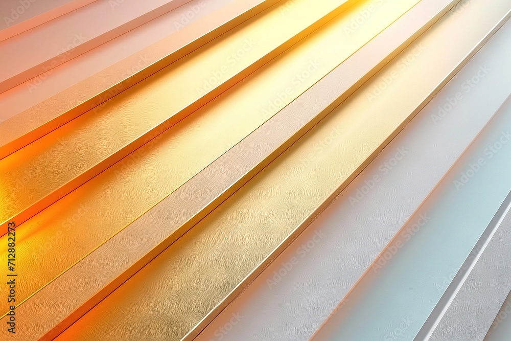 Obraz premium Abstract luxury minimalist gradient wallpaper pattern texture in pantone gold and white, platinum frosting.