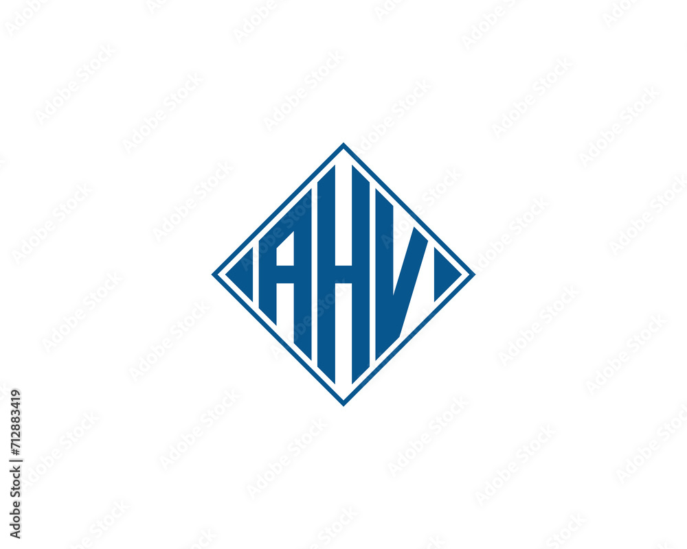 AHV logo design vector template AHV logo design vector template