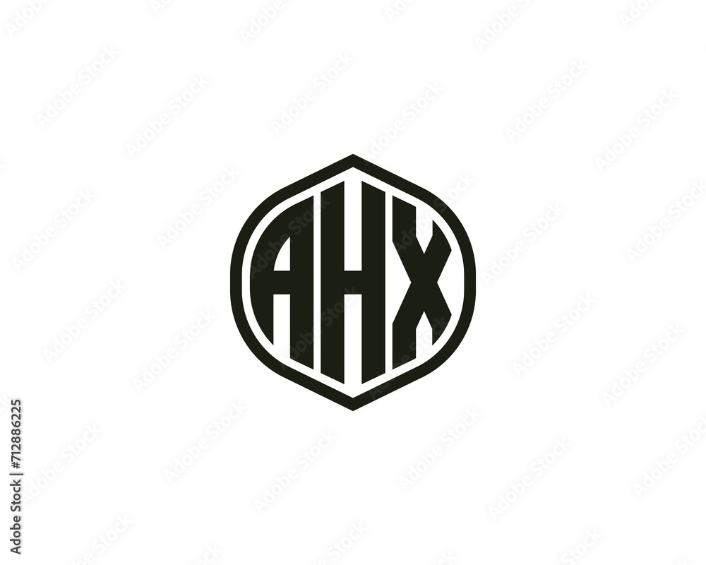 AHX logo design vector template AHX logo design vector template