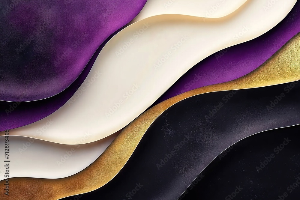 Abstract luxury minimalist gradient wallpaper pattern texture in pantone gold and violet.