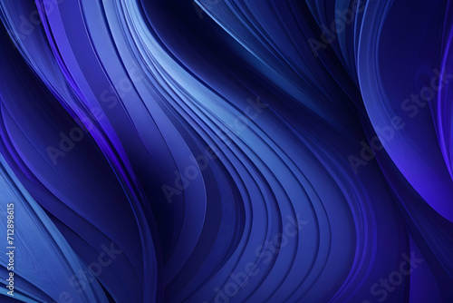 Purple and blue abstract background with curved lines
