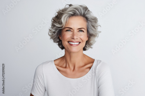 Old woman portrait lady female face senior happy mature lifestyle beauty adult person